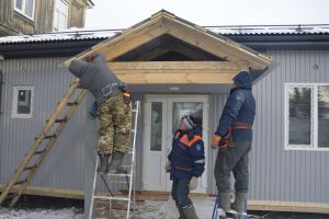 В Караидельском районе возводят новое здания для редакции