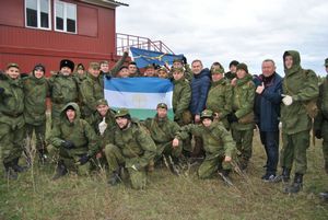 Журналисты Башкортостана посещают места сбора мобилизованных земляков